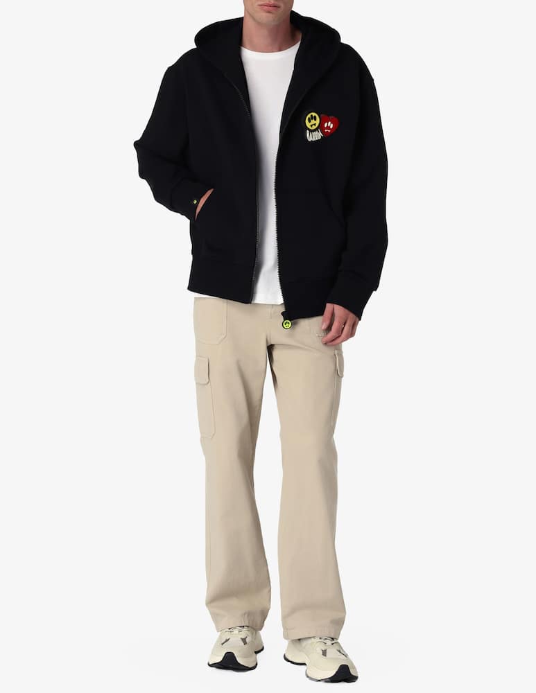 rinascente Barrow Felpa full zip smile love