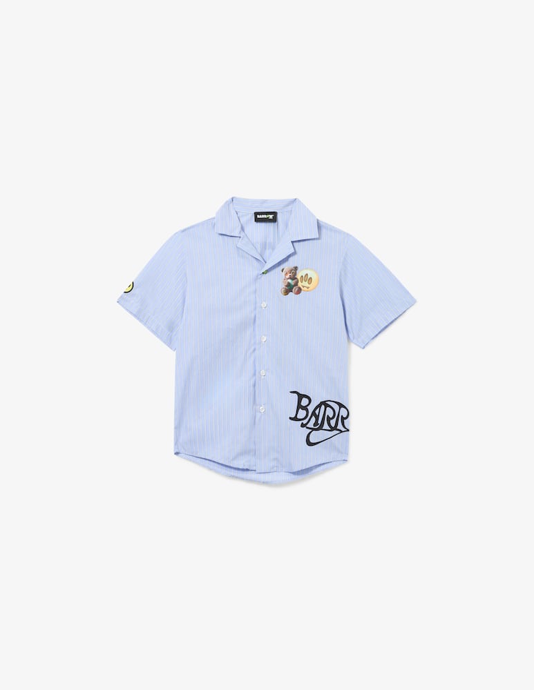 rinascente Barrow Camicia popeline con stampa