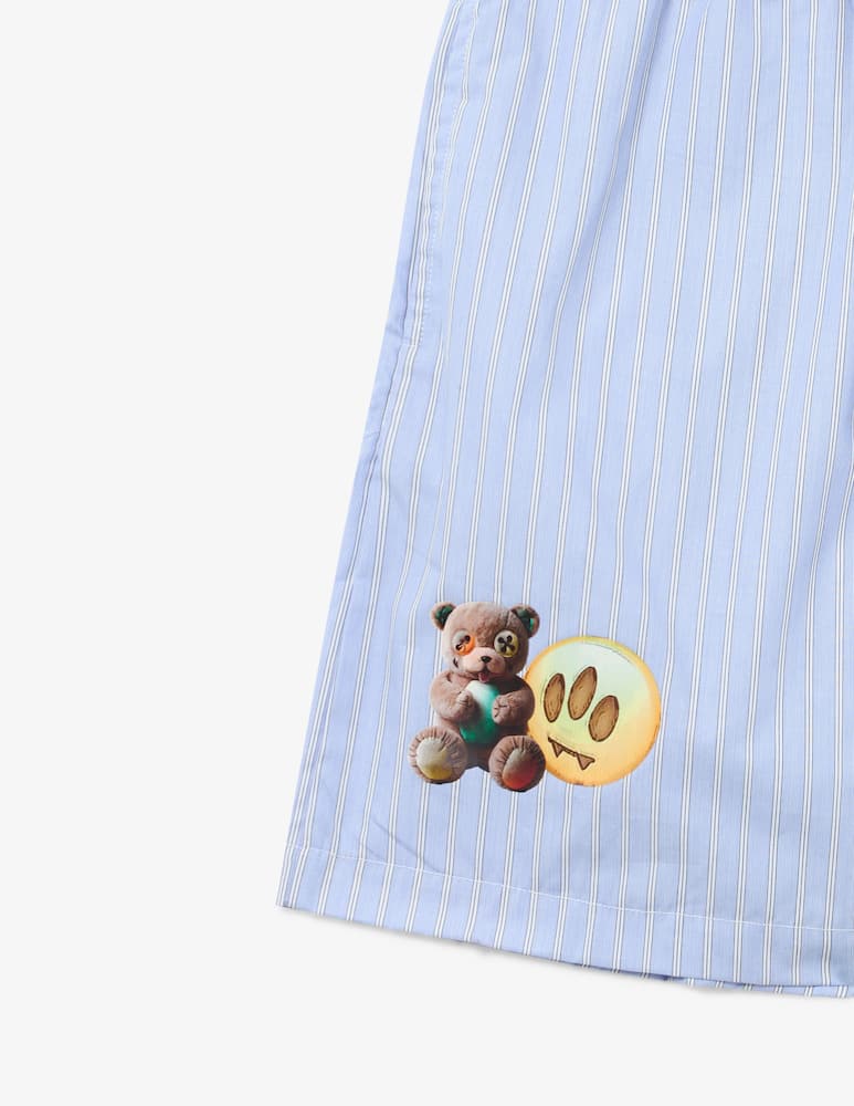 rinascente Barrow Bermuda popeline con stampa