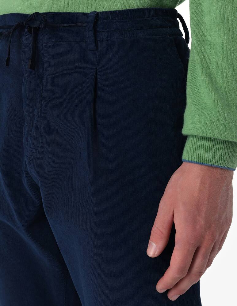 rinascente Cruna Mitte velvet trousers