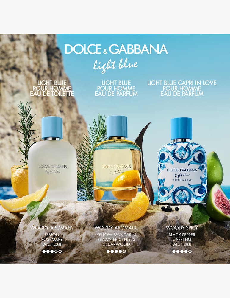Dolce & Gabbana Light Blue Pour Homme Eau De Parfum - immagine 5 Dolce & Gabbana Light Blue Pour Homme Eau De Parfum - immagine 5