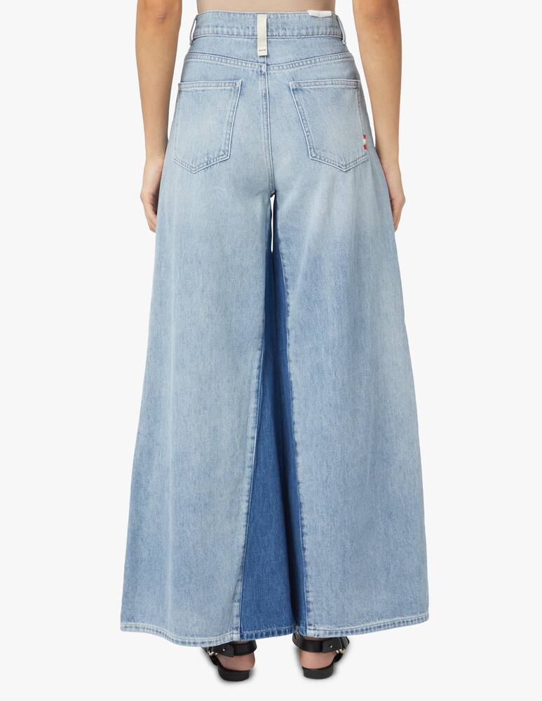 rinascente Amish Supplies Jeans a gamba larga e vita alta Colette - blu