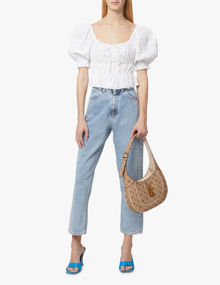 Amish Supplies Rebecca high rise straight-leg jeans - blue - picture 1 Amish Supplies Rebecca high rise straight-leg jeans - blue - picture 1