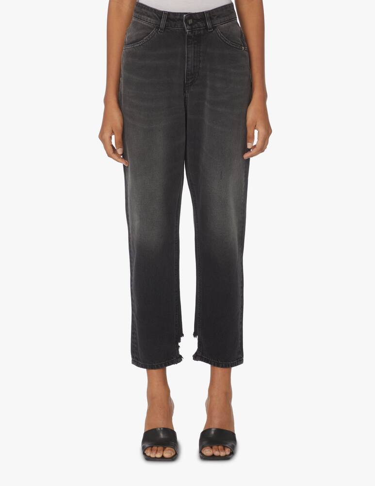 rinascente Amish Supplies Jeans a vita alta Rebecca - nero