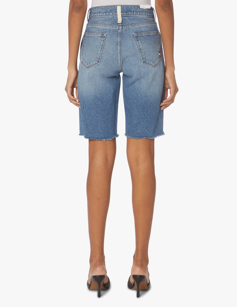 rinascente Amish Supplies Hailey denim bermuda shorts - blue