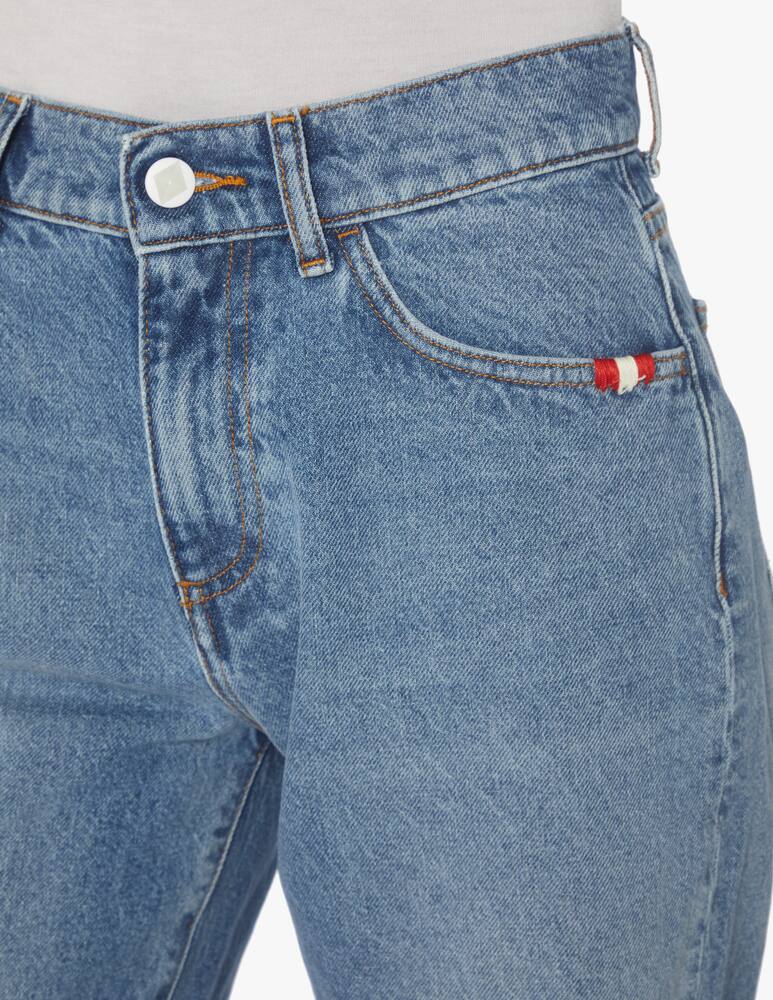 rinascente Amish Supplies Hailey denim bermuda shorts - blue