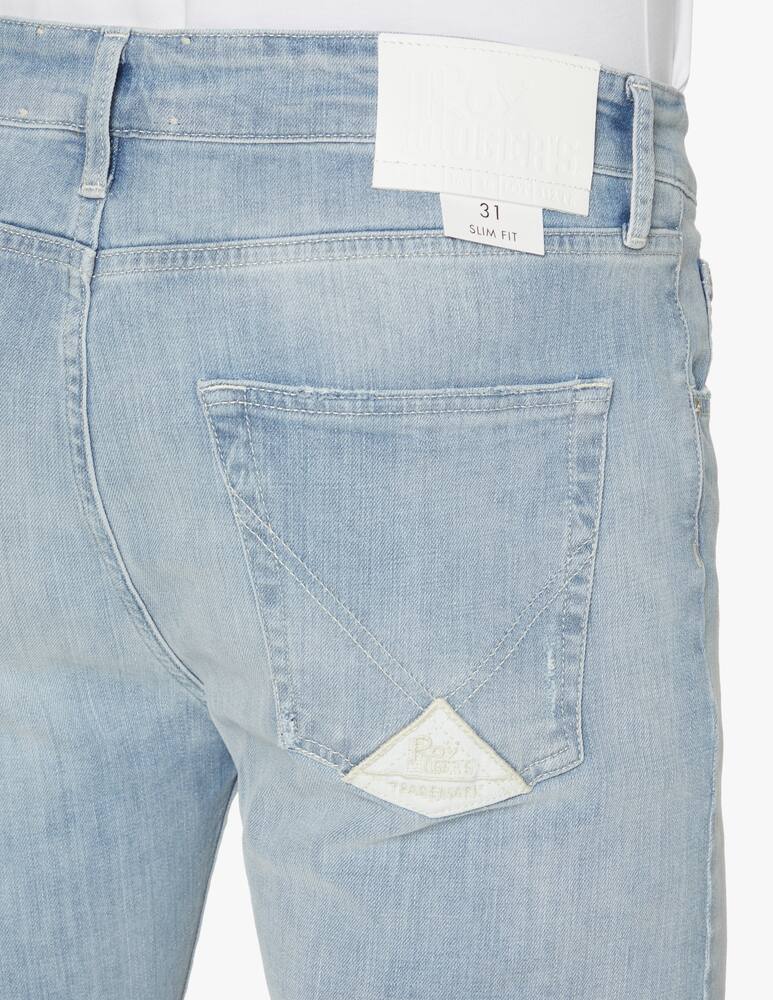 rinascente Roy Roger's Pantaloncini in jeans d 529 ostuni - azzurro