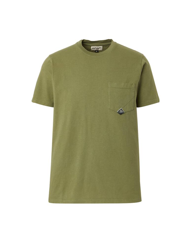 rinascente Roy Roger's Maglietta girocollo pocket - verde