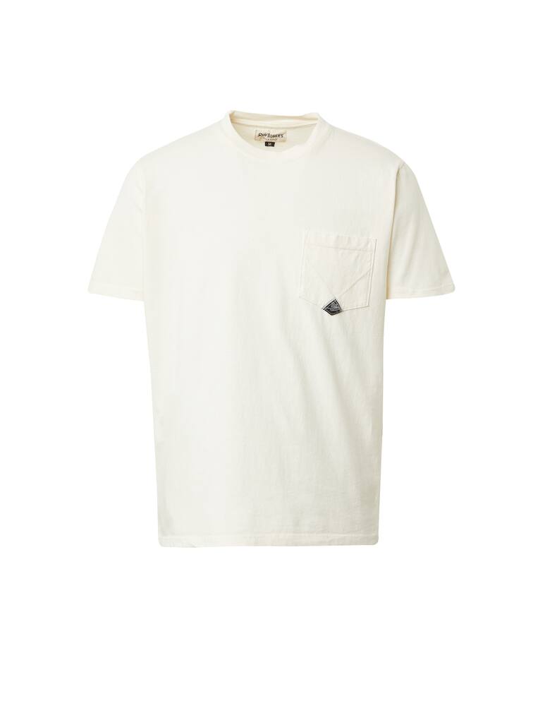 rinascente Roy Roger's Maglietta girocollo pocket - bianco