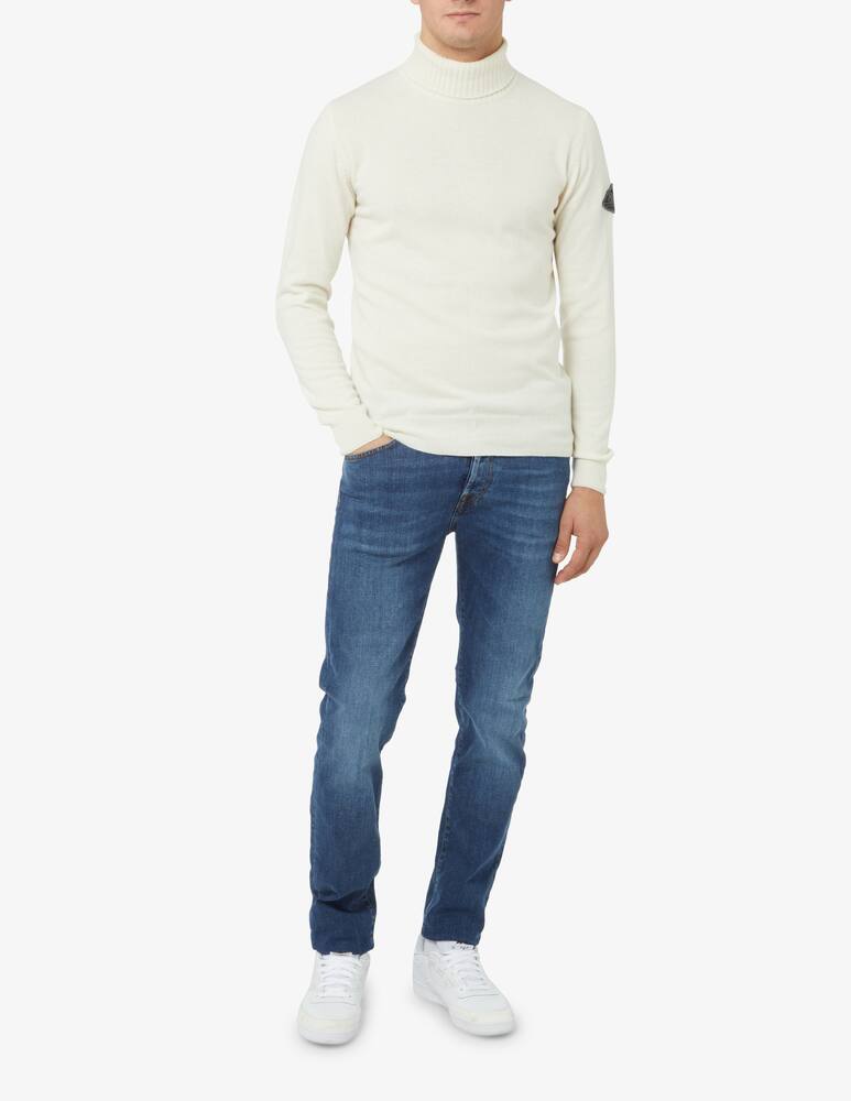rinascente Roy Roger's Wool blend turtleneck - White