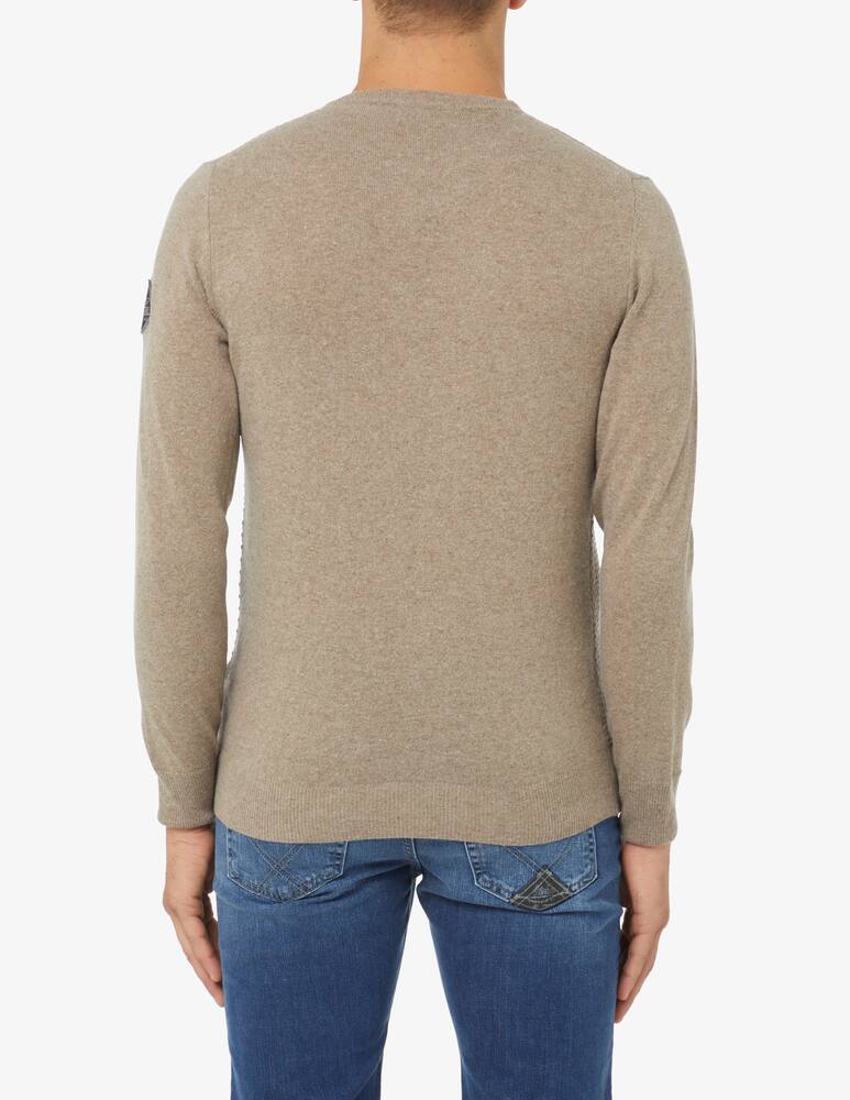 rinascente Roy Roger's Maglia girocollo in misto lana - Beige