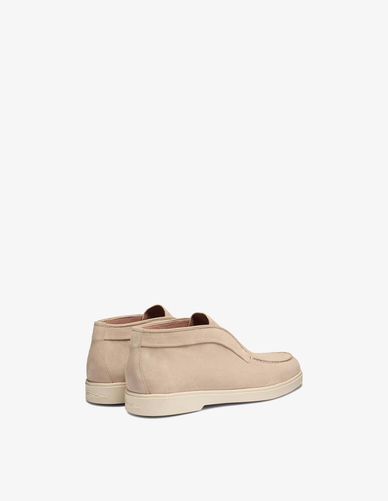 rinascente Santoni Desert stivaletto in suede rosa