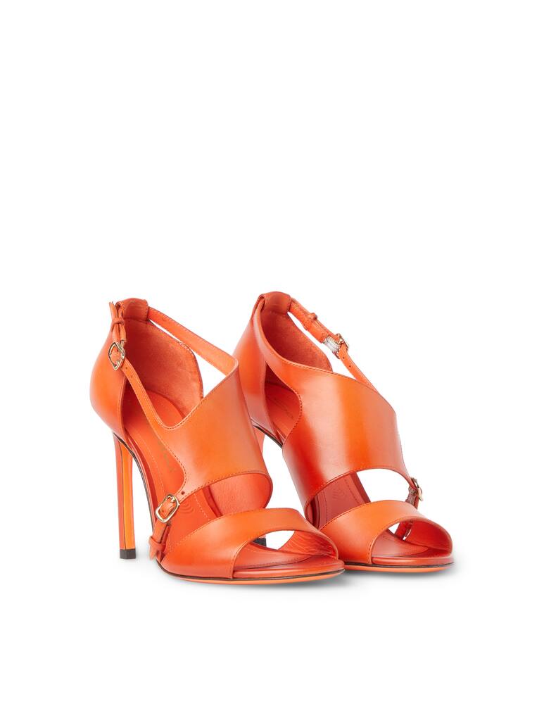 rinascente Santoni Sandali con tacco - arancione