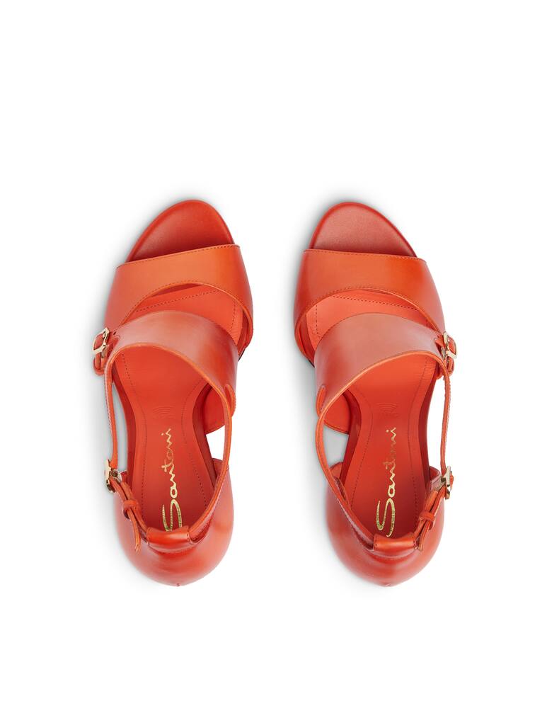 rinascente Santoni Sandali con tacco - arancione