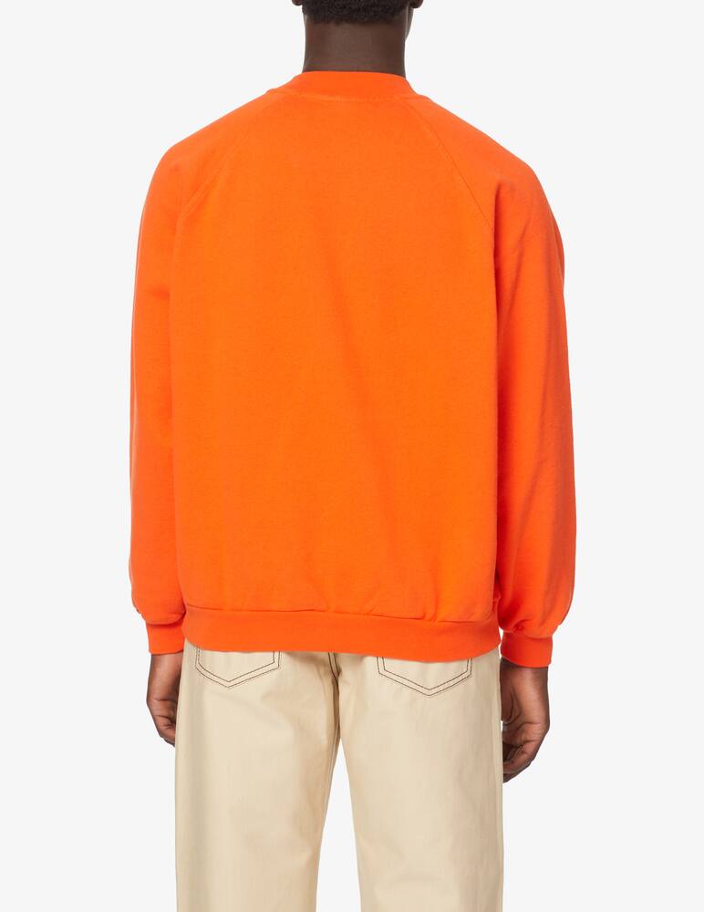 rinascente Sunnei Felpa girocollo con logo - arancione