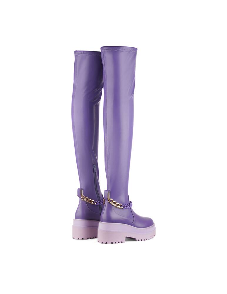 rinascente Liu Jo Over knee boots Leonie Hanne x Liu Jo - violet