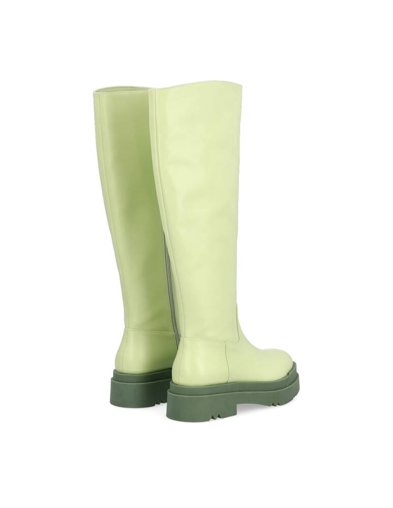rinascente Liu Jo Stivali al ginocchio in pelle Leonie Hanne x Liu Jo - verde