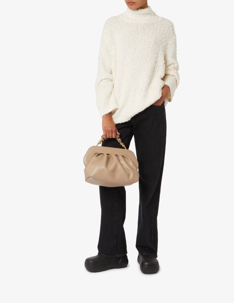 THEMOIRè Pochette maxi Bios Stone - Beige - immagine 2 THEMOIRè Pochette maxi Bios Stone - Beige - immagine 2