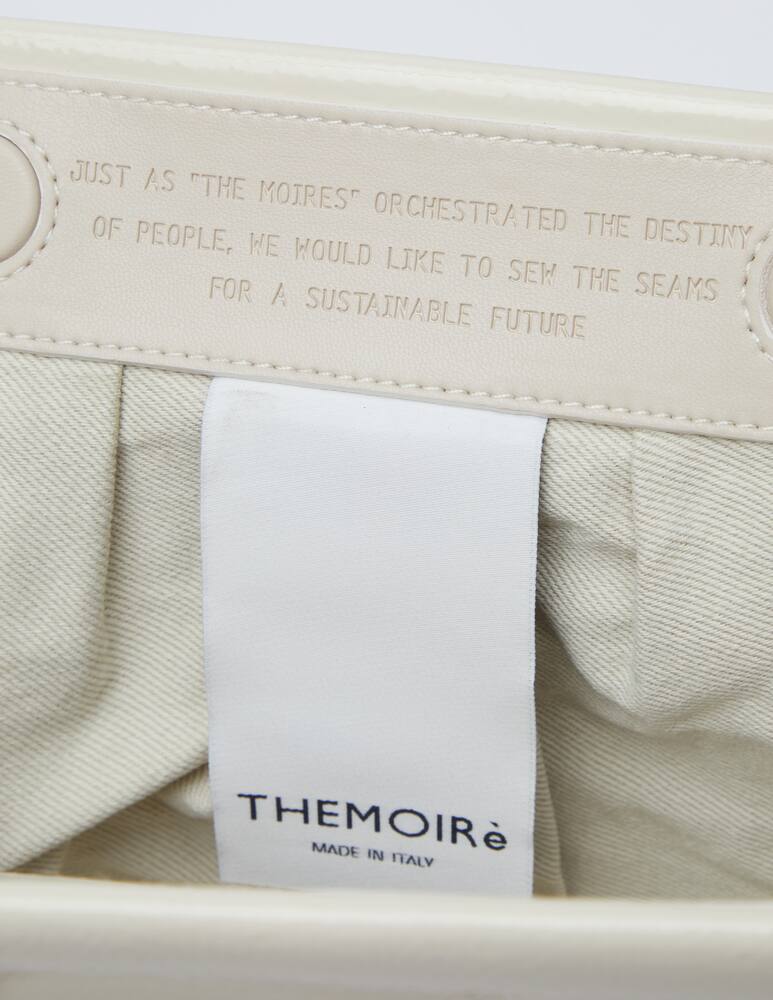 rinascente THEMOIRè Bios waves maxi clutch - White