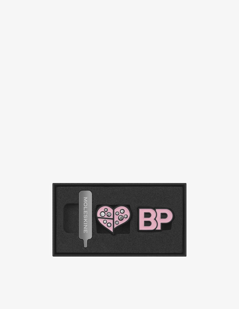 rinascente Moleskine Bundle Set 2 Pin Blackpink