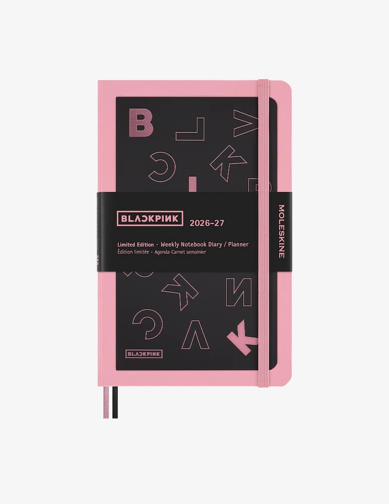 Moleskine 18 Month Diary Blackpink Weekly Lg No Box - picture 3 Moleskine 18 Month Diary Blackpink Weekly Lg No Box - picture 3