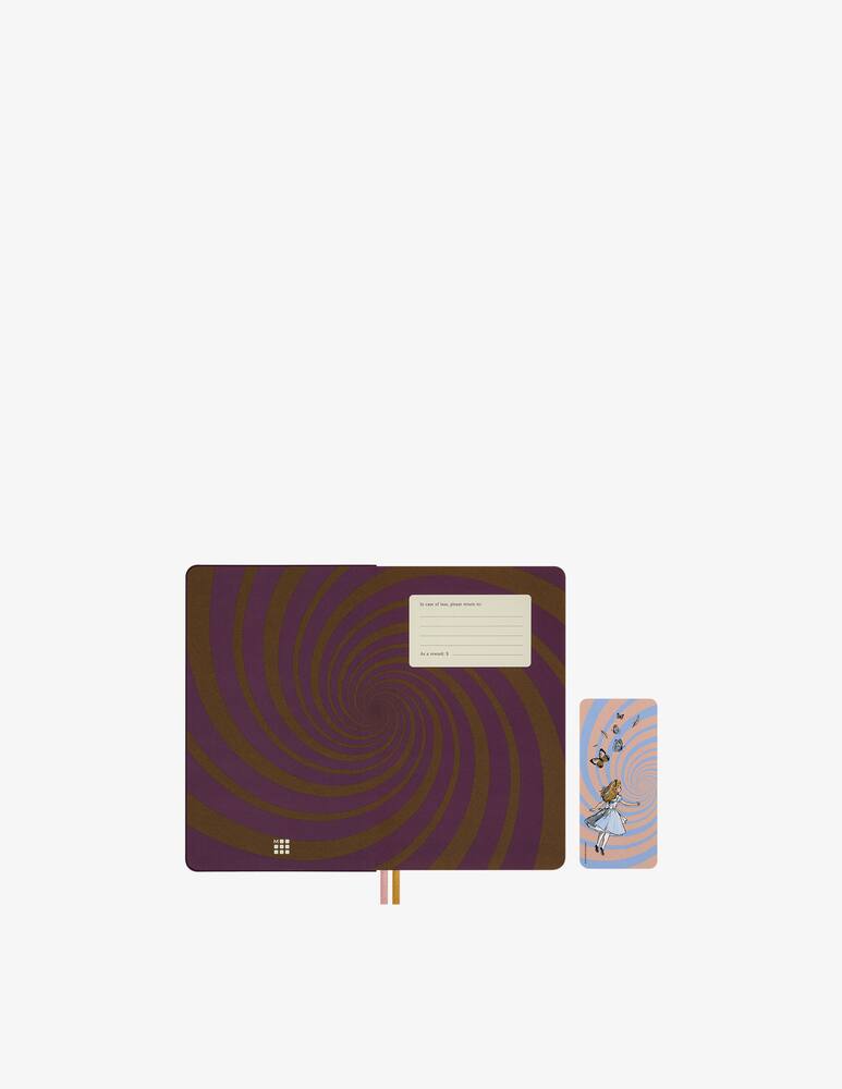 rinascente Moleskine Alice Large Plain Hardcover Notebook
