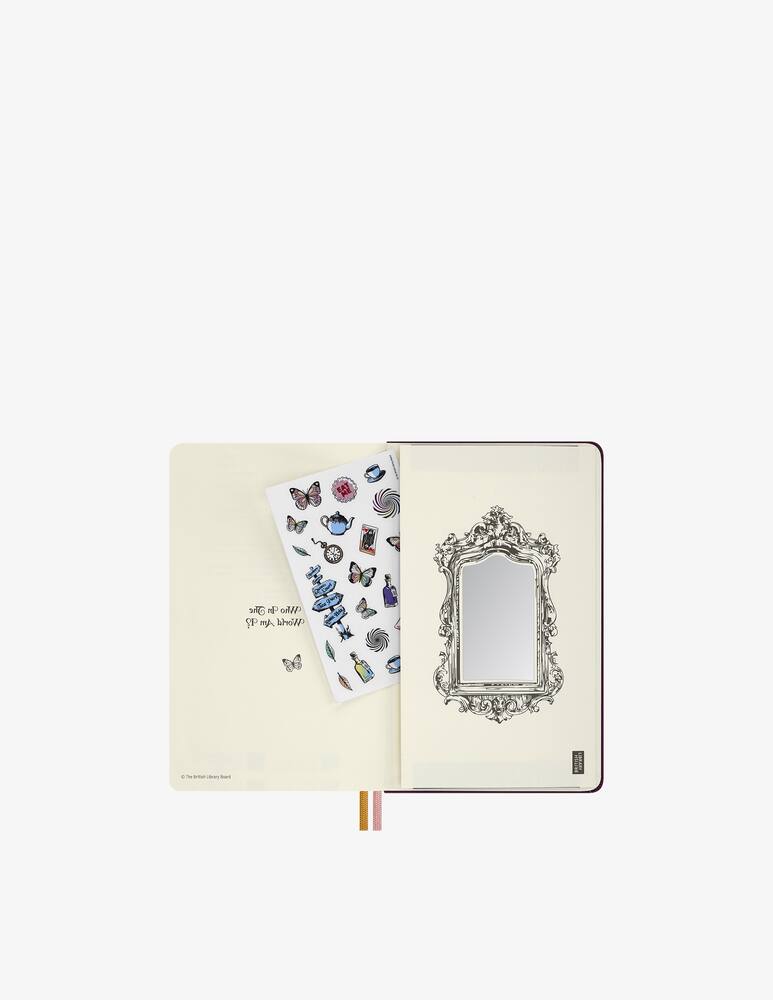 rinascente Moleskine Alice Large Plain Hardcover Notebook