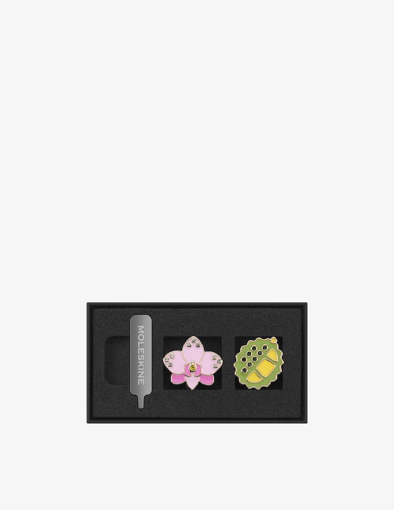 rinascente Moleskine Pins Country Singapore Box Of 2