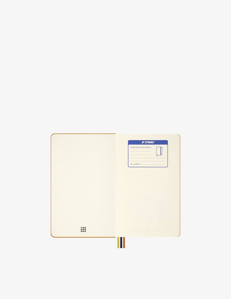 Moleskine Ruled Notebook K-Way Orange Mid Large - picture 4 Moleskine Ruled Notebook K-Way Orange Mid Large - picture 4