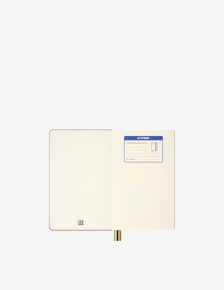 Moleskine Ruled Notebook K-Way Green Oak Large - picture 4 Moleskine Ruled Notebook K-Way Green Oak Large - picture 4