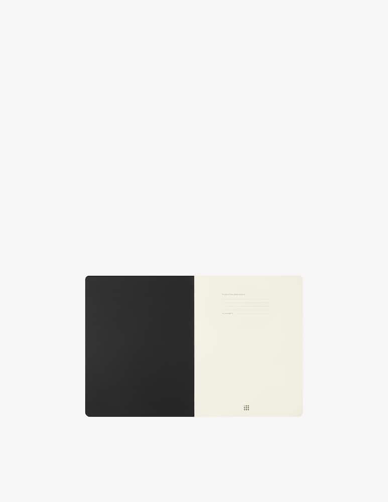 rinascente Moleskine Cahier Jnls Xxl Rul Blk-Kr Brown-Cran Re