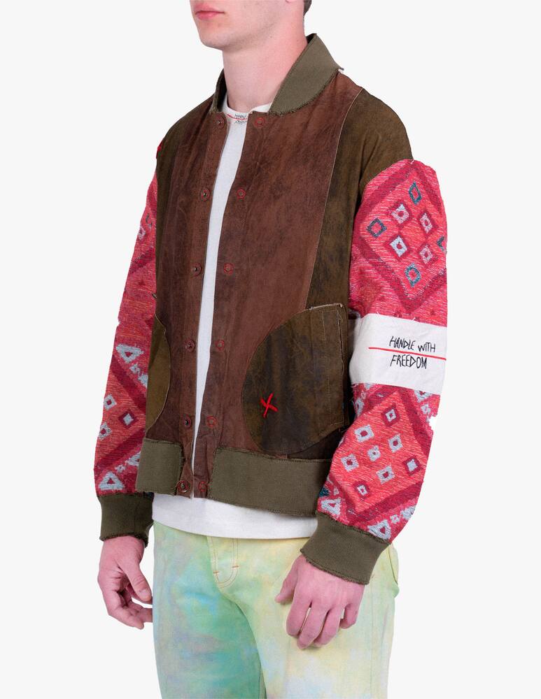 rinascente Handle With Freedom Leather jacket Ohoppie - multi