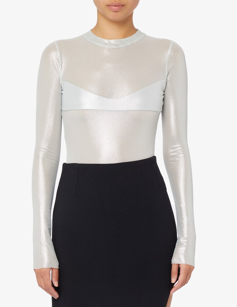 rinascente Not After Ten Body metallico con tulle