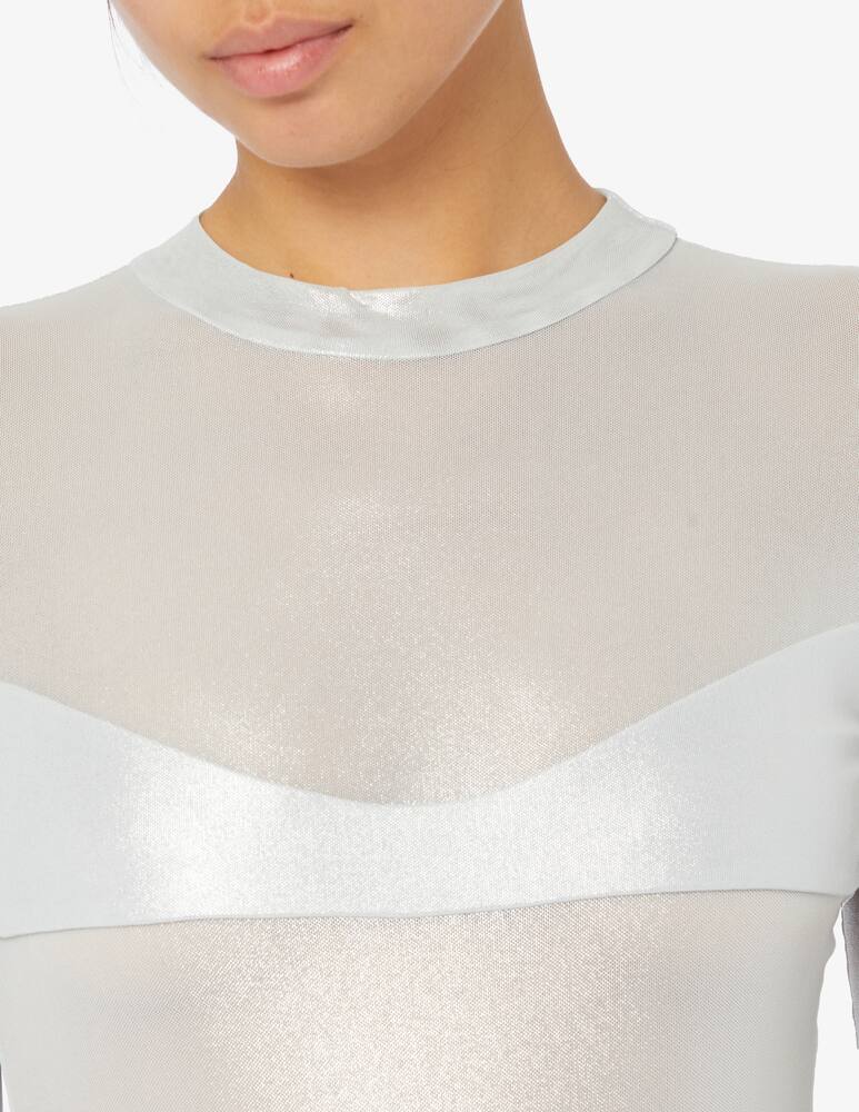 rinascente Not After Ten Body metallico con tulle