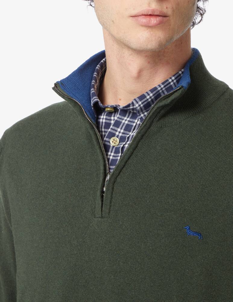 rinascente Harmont & Blaine Zipped cardigan - dark green