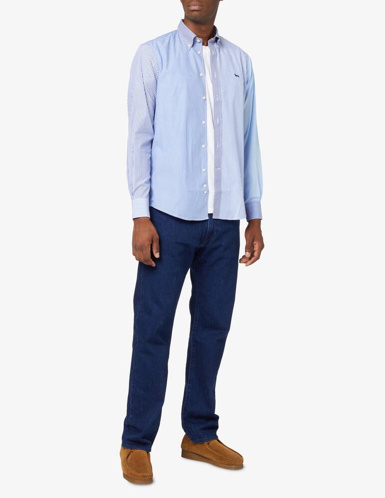 rinascente Harmont & Blaine Camicia a righe - Blu