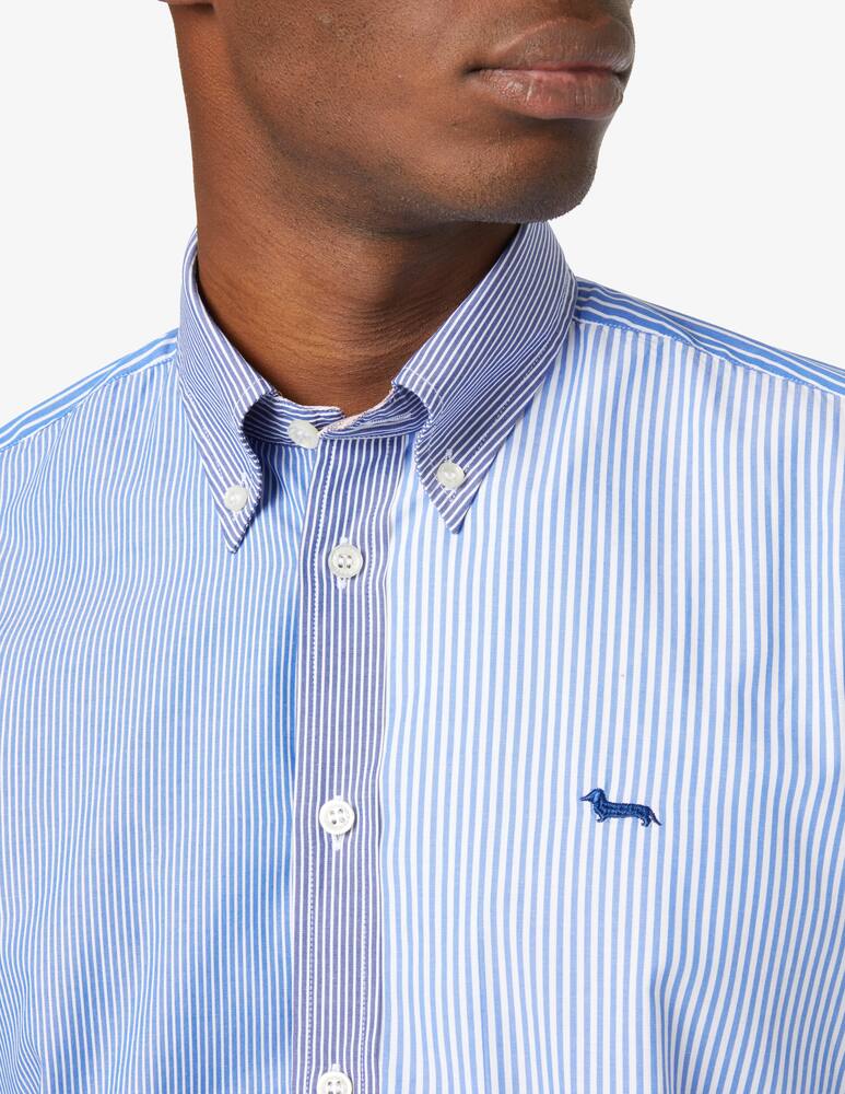 rinascente Harmont & Blaine Camicia a righe - Blu