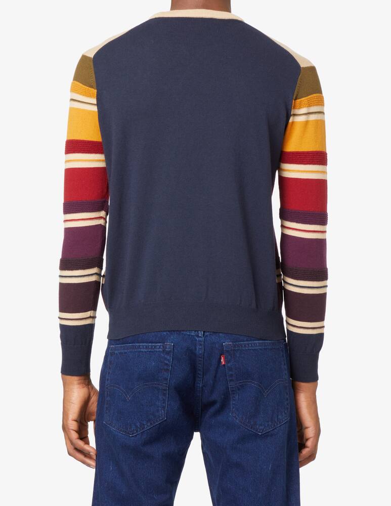 rinascente Harmont & Blaine Striped crewneck jumper - Multi