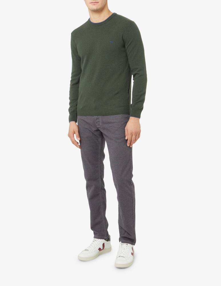 rinascente Harmont & Blaine Wool blend crewneck jumper - green