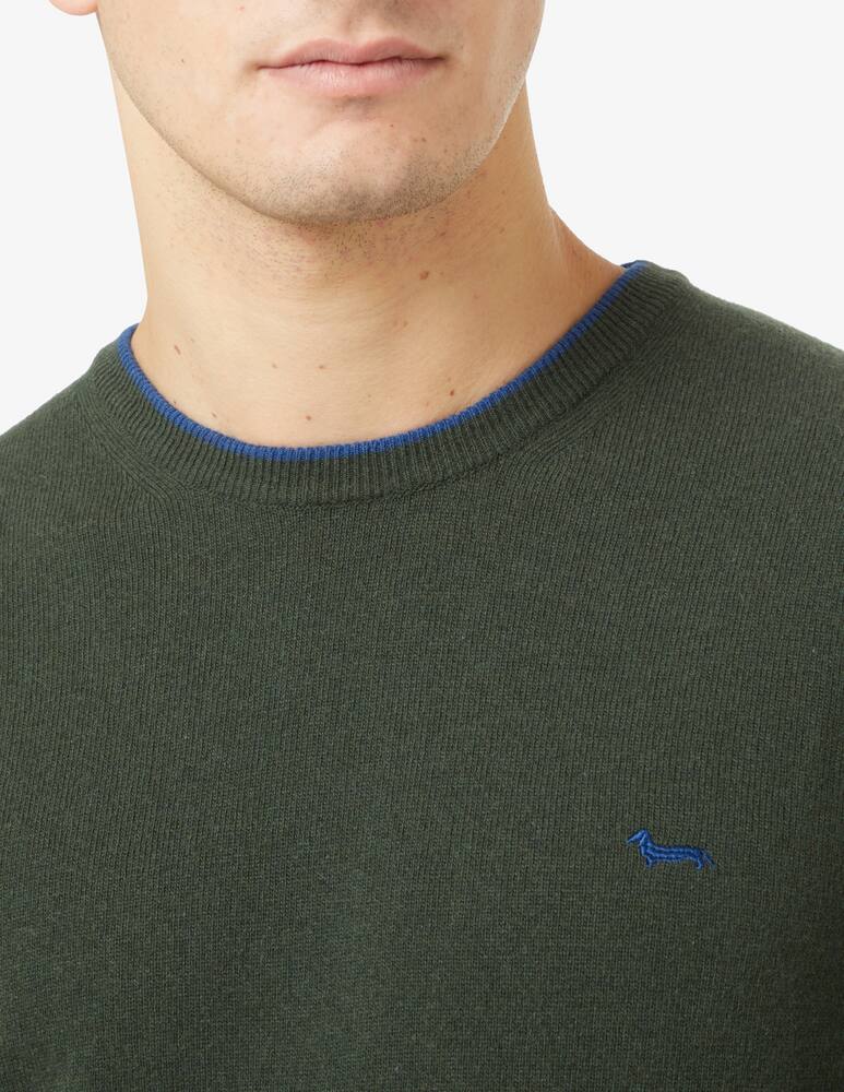 rinascente Harmont & Blaine Wool blend crewneck jumper - green