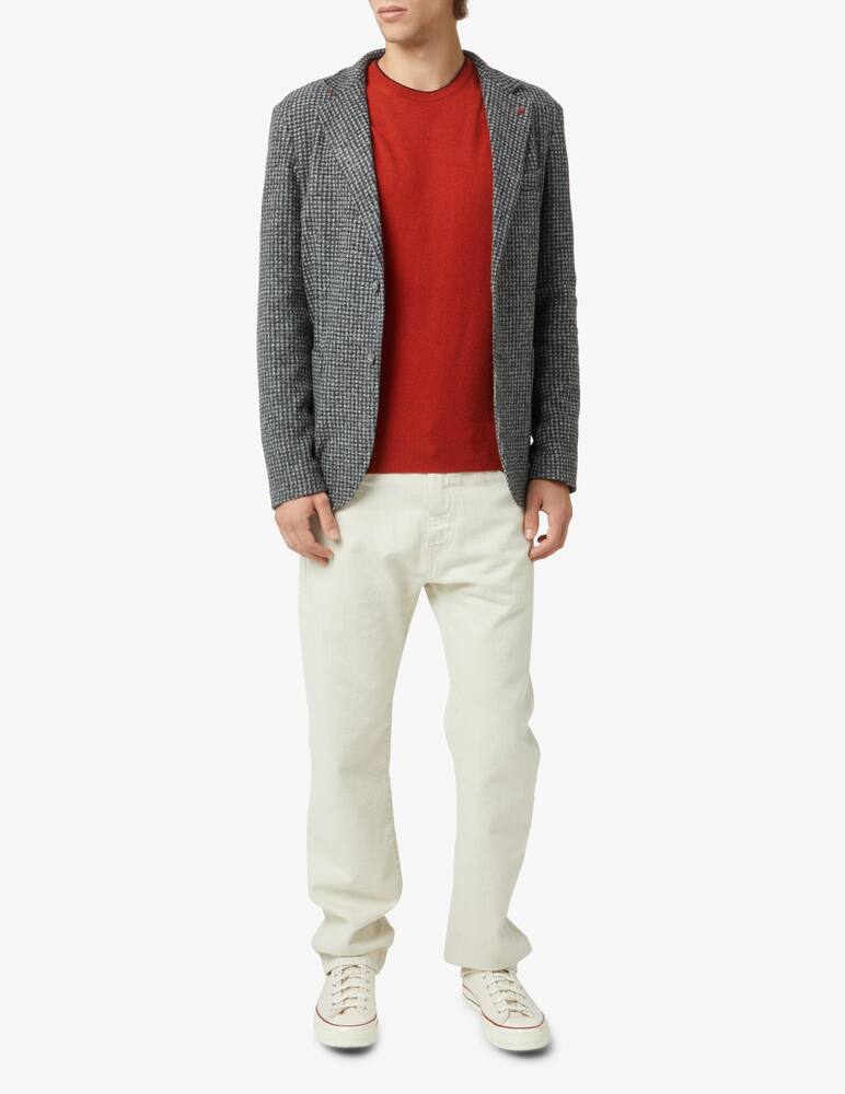 rinascente Harmont & Blaine Maglia girocollo in misto lana - Rosso