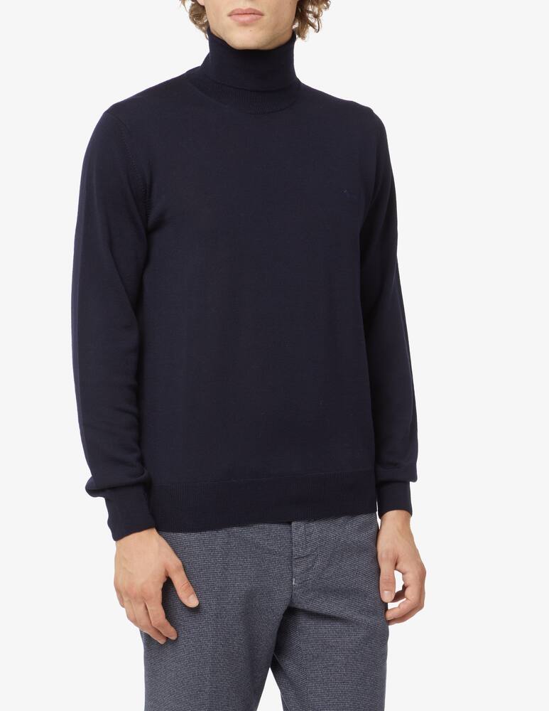 Harmont & Blaine Wool turtleneck - Blue - picture 1 Harmont & Blaine Wool turtleneck - Blue - picture 1
