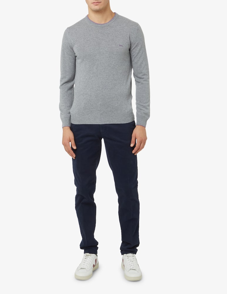rinascente Harmont & Blaine Wool blend crewneck jumper - grey
