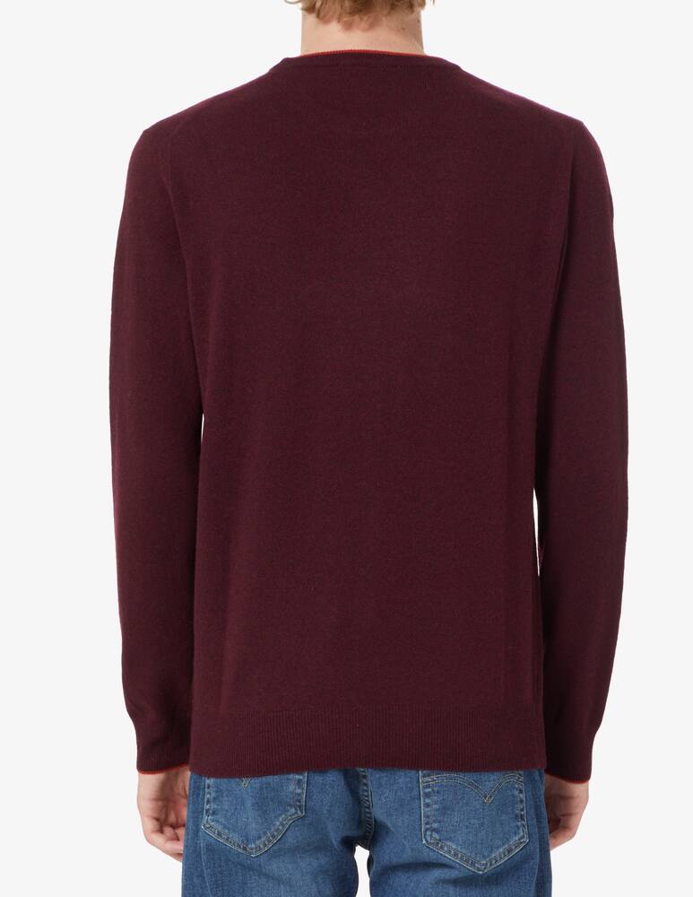 rinascente Harmont & Blaine Wool blend crewneck jumper - bordeaux