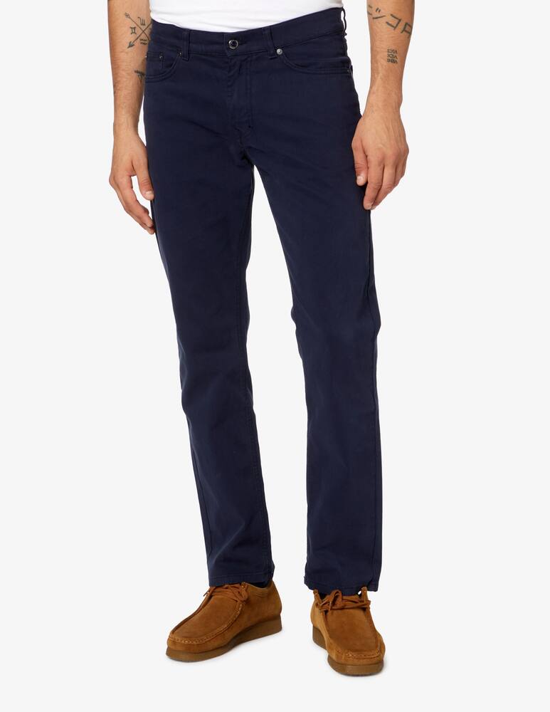 Harmont & Blaine 5 pocket gabardina trousers - navy - picture 1 Harmont & Blaine 5 pocket gabardina trousers - navy - picture 1