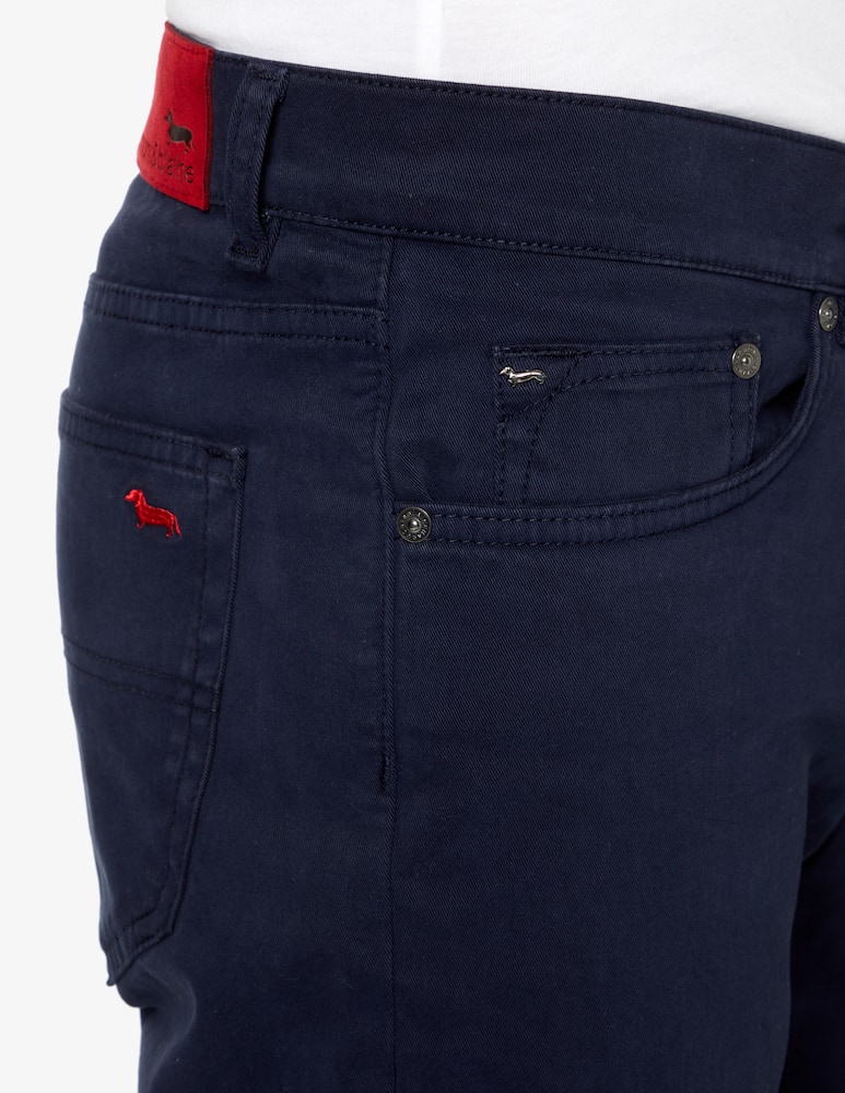 Harmont & Blaine 5 pocket gabardina trousers - navy - picture 4 Harmont & Blaine 5 pocket gabardina trousers - navy - picture 4