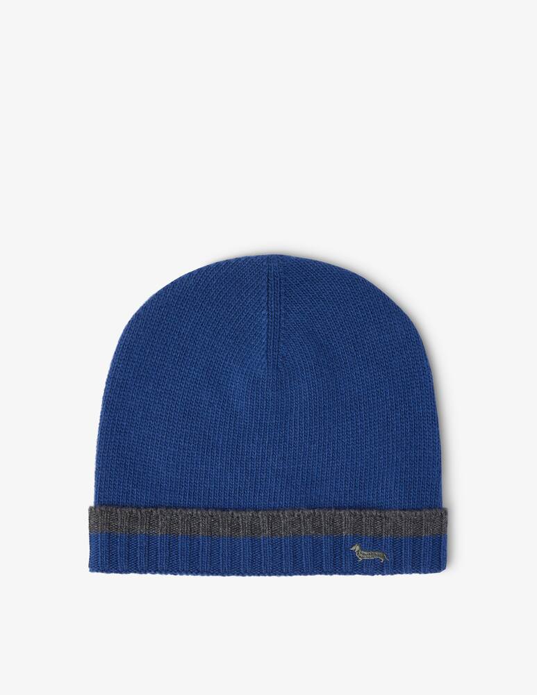 rinascente Harmont & Blaine Cashmere and wool beanie - Blue