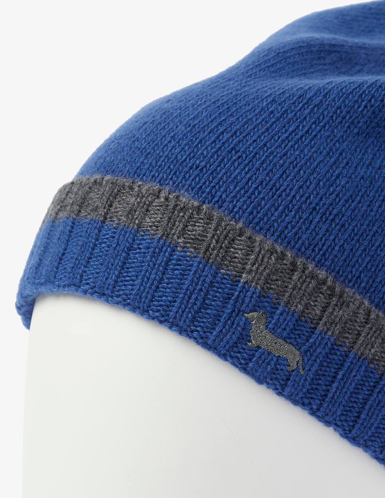 rinascente Harmont & Blaine Cashmere and wool beanie - Blue