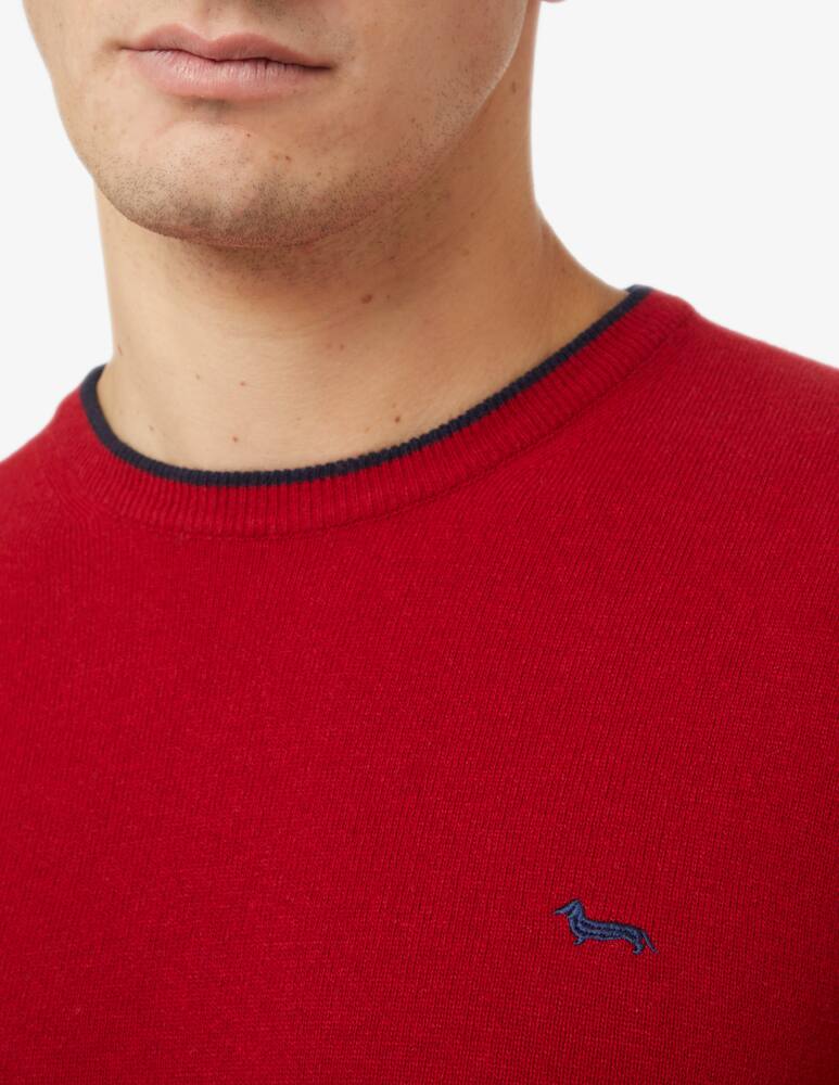 rinascente Harmont & Blaine Wool blend crewneck jumper - red