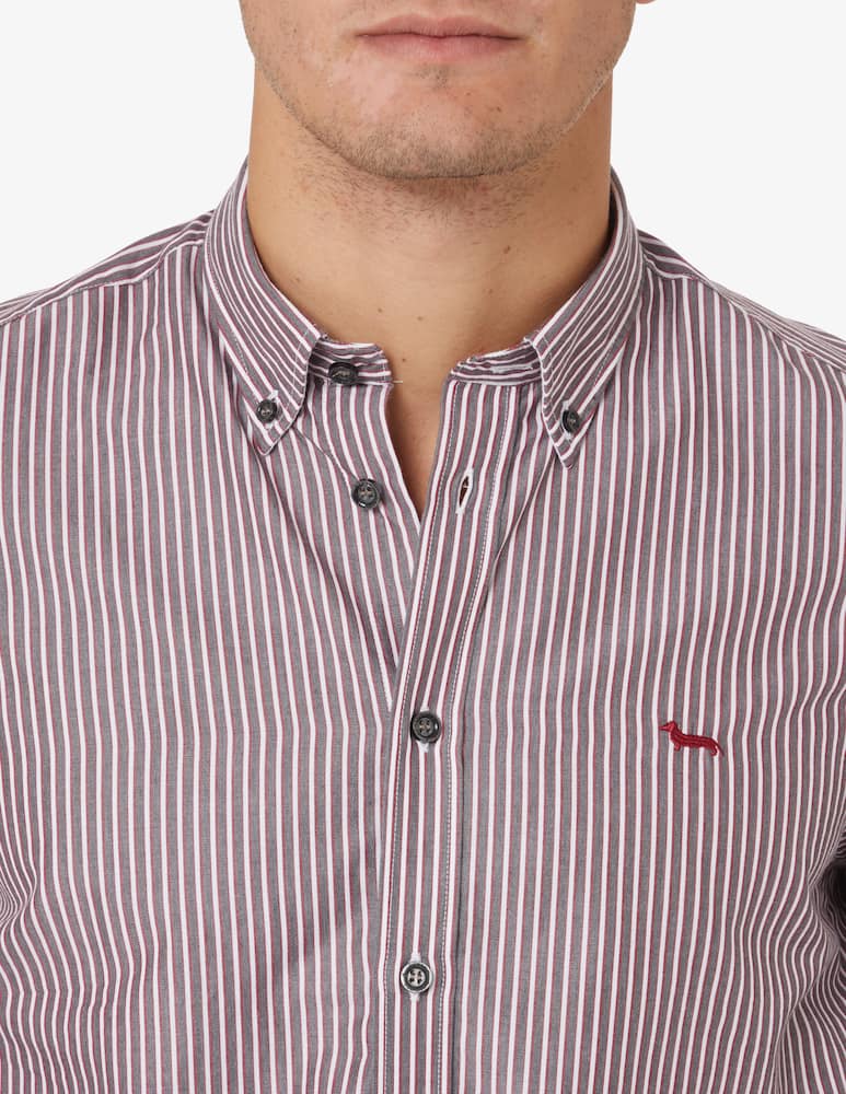 rinascente Harmont & Blaine Double stripe shirt - Pink